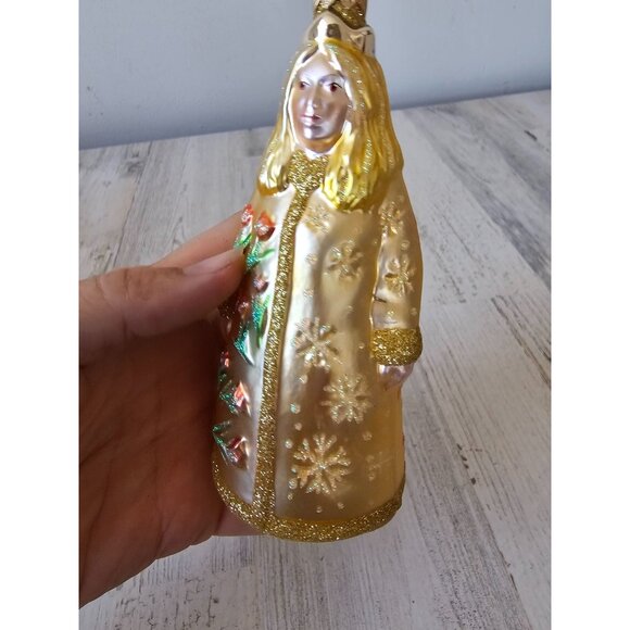 Patricia breen vivialdi girl Gold spring tulip lady ornament Xmas glitter tree - Picture 6 of 8